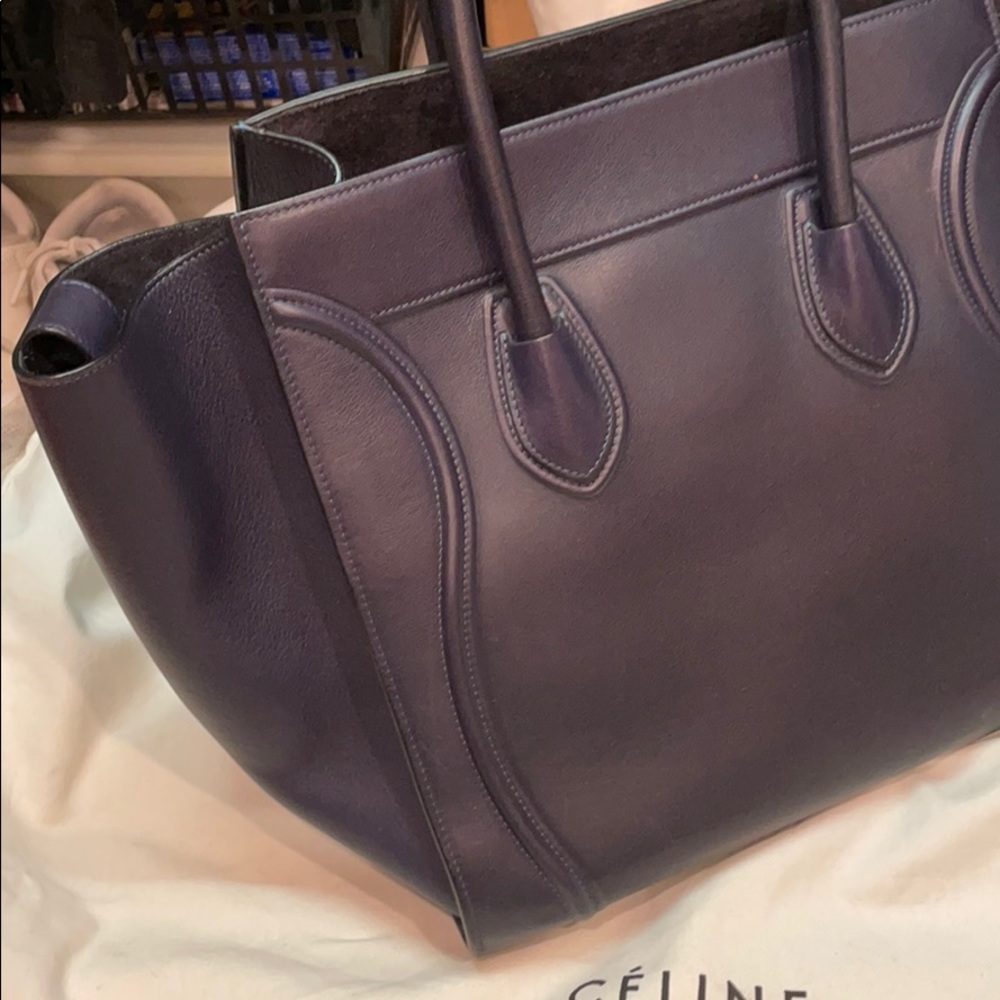celine phantom navy contrast stitching - Picture 7 of 9